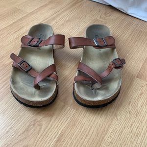 outwoods chestnut brown Birkenstocks!